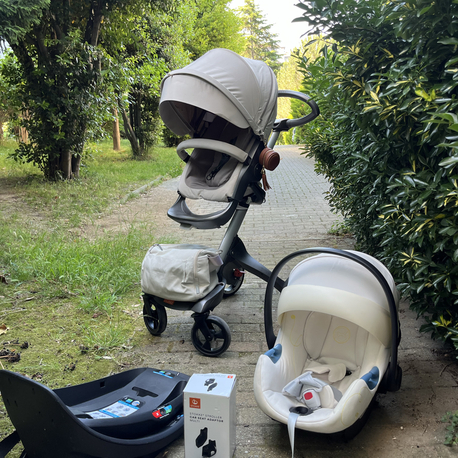 Stokke v5 + Cybex Aton G Oto Koltuğu